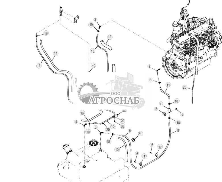 Топливные шланги и фитинги (двигатели 6090HDW01 6090HDW04) - ST3394 300.jpg